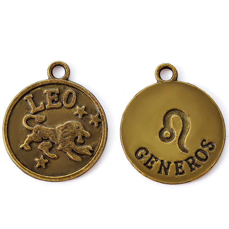 13:Lion ancient green/20*17mm/2g