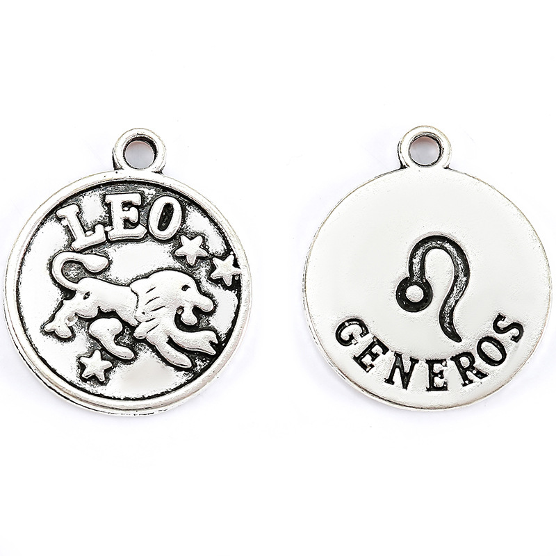 14:Lion ancient silver/20*17mm/2g