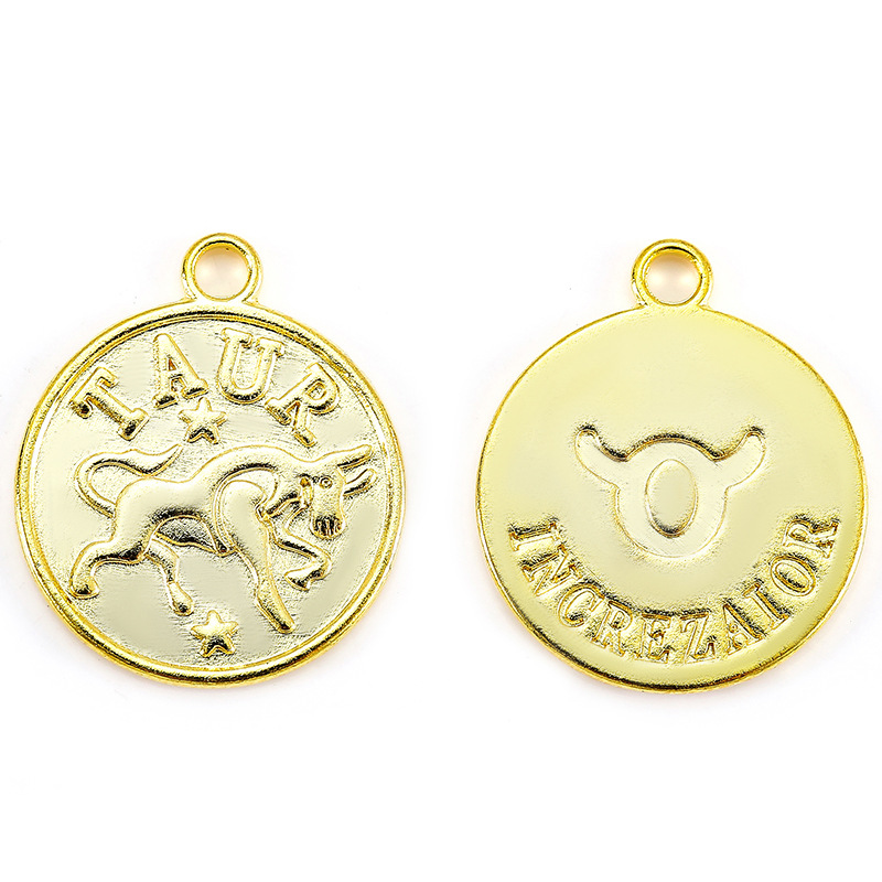 21:Taurus gold/20*17mm/2g