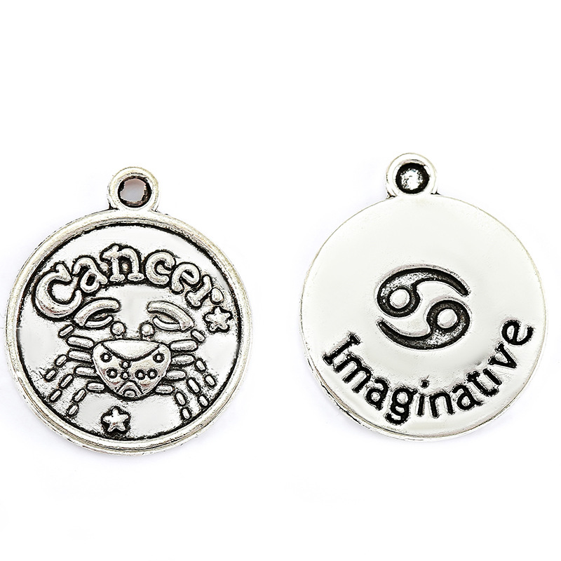 29:Giant crab ancient silver/20*17mm/2g