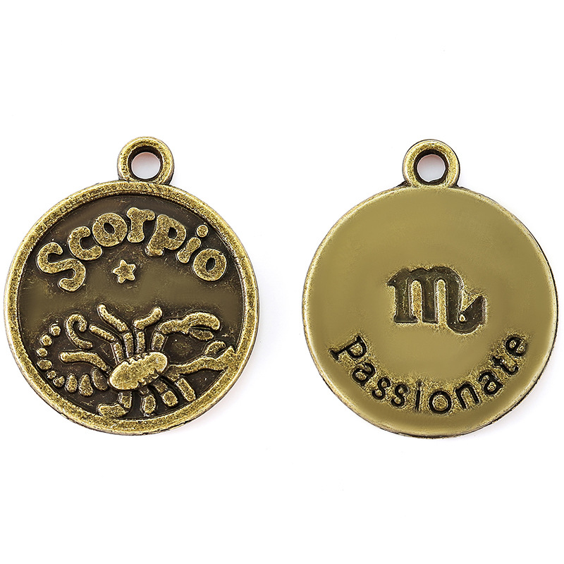 34:Scorpio ancient green/20*17mm/2g