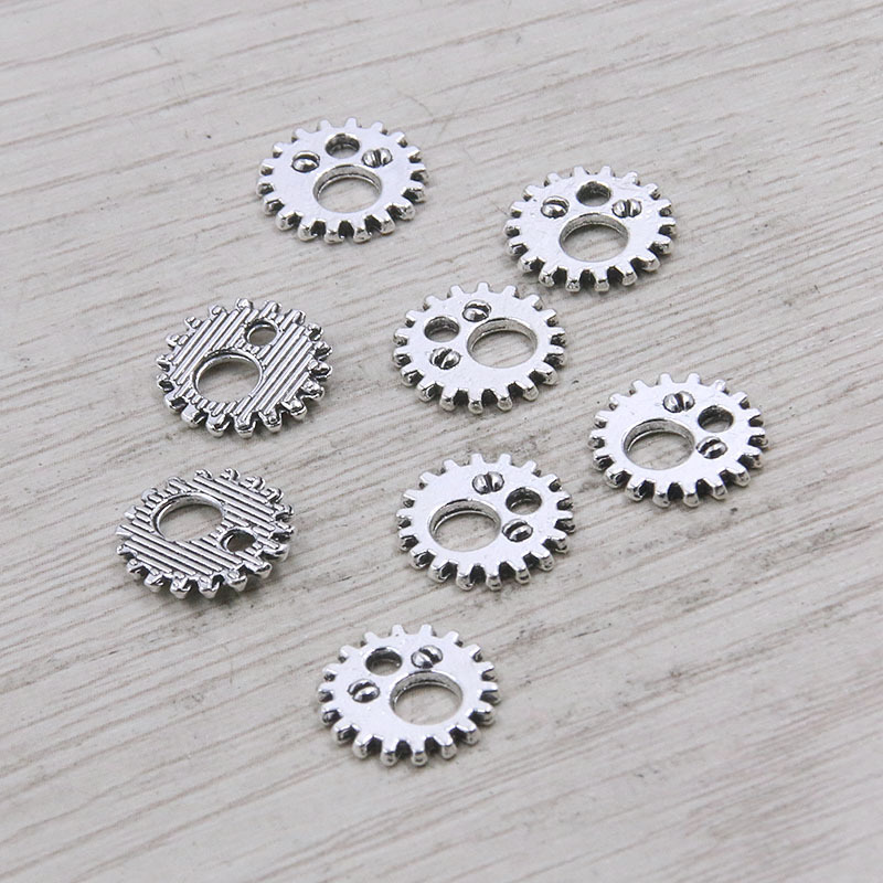 1:antike silberne Farbe