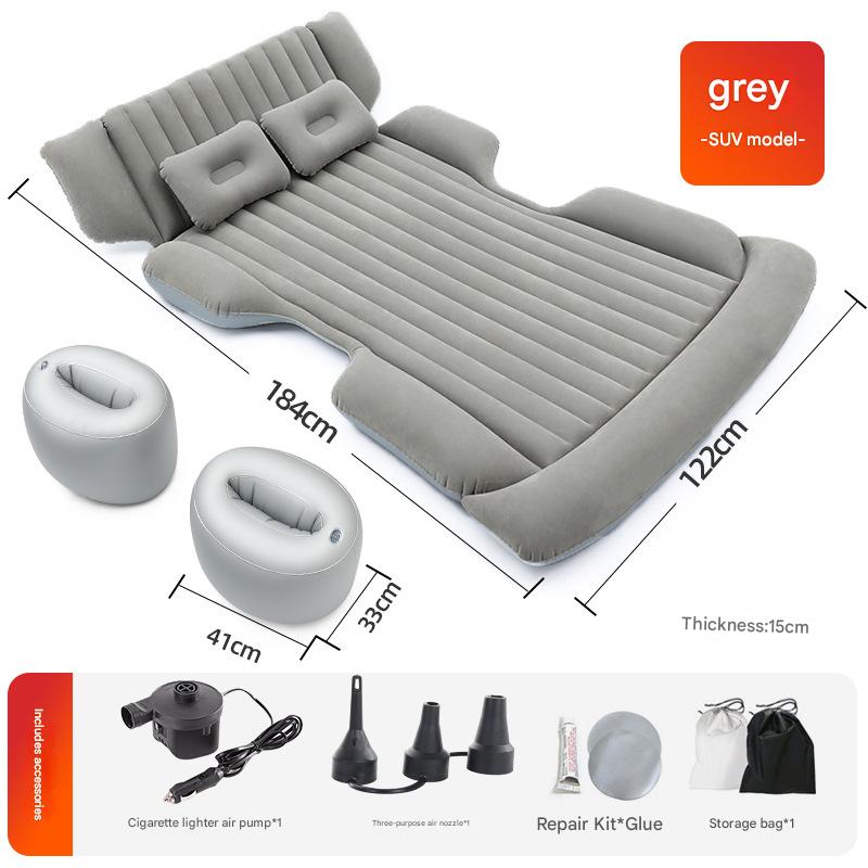 [suv dual-use model] straight stripes - gray   two support piers (for rear seats   trunk 2)