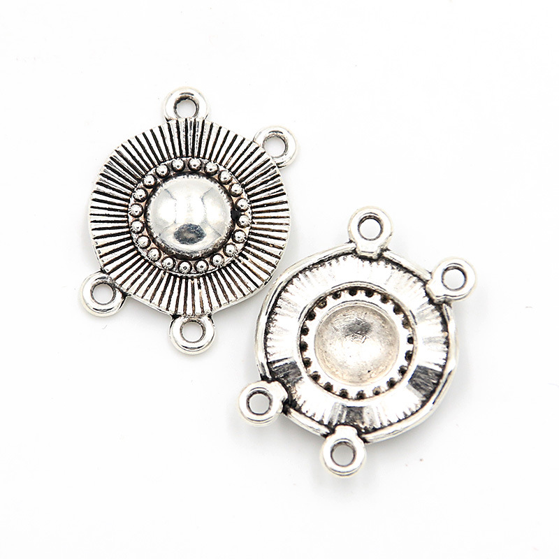 1 couleur argent antique