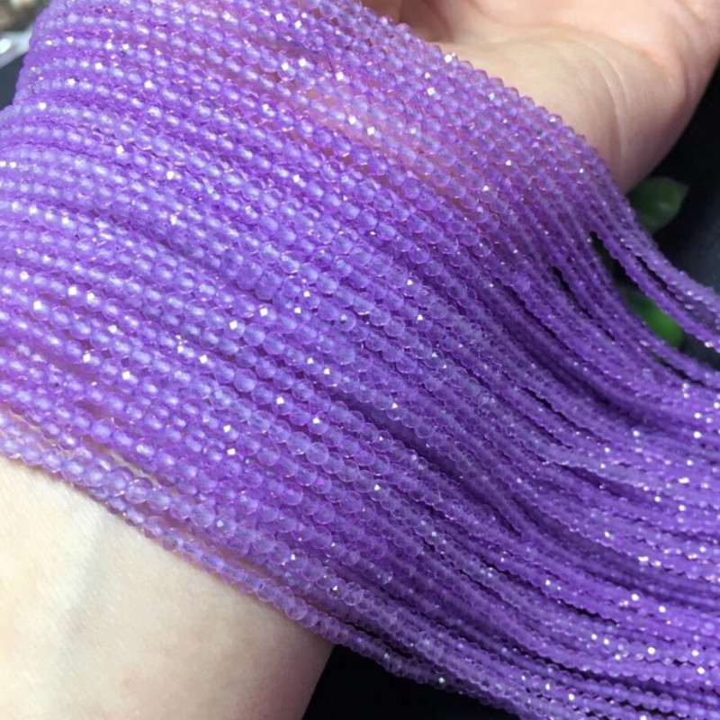 6:Amethyst 2mm each