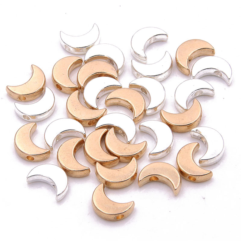 8 The moon is a mixture of two colors