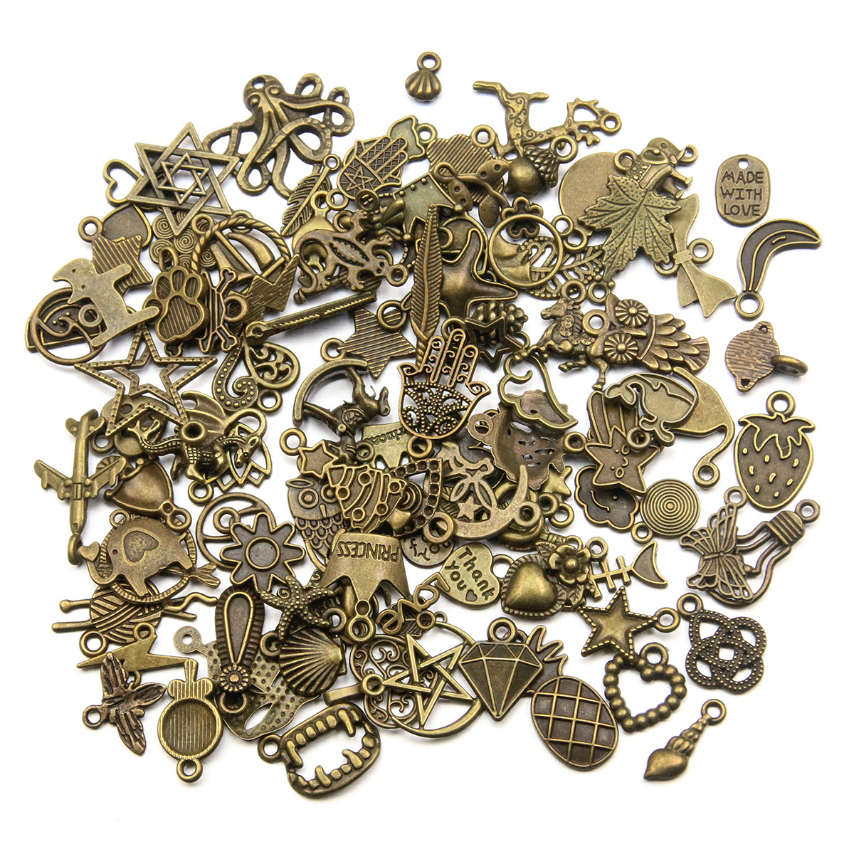 antique bronze color 40pcs
