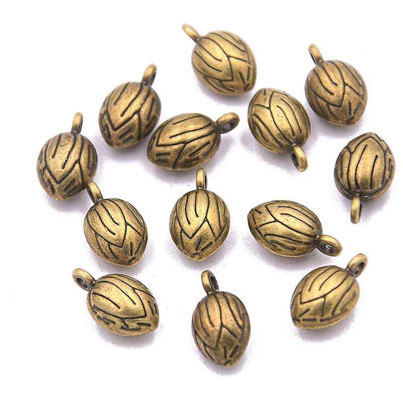 4:antique bronze lotus seeds