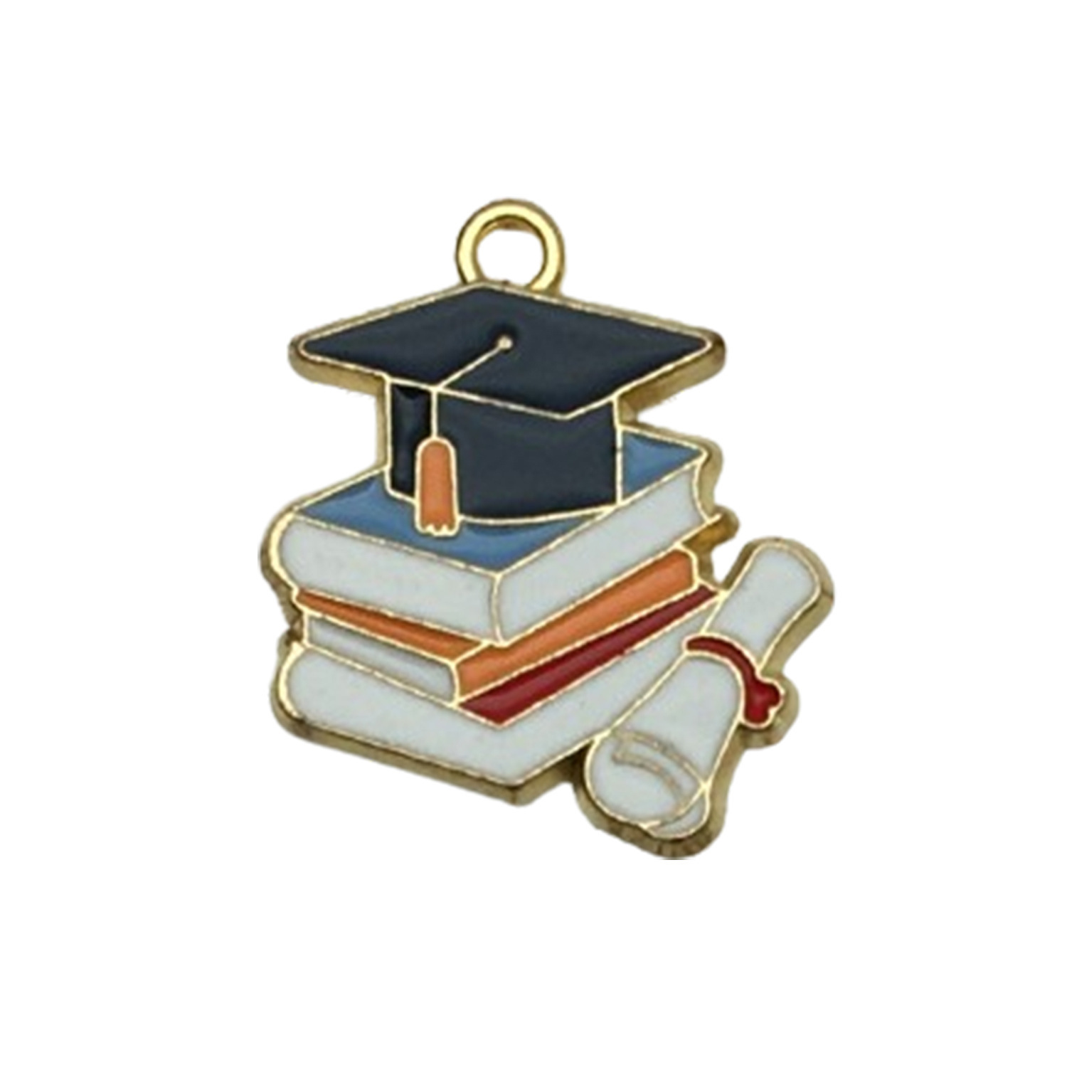 23:1 doctoral cap book test paper 22x22mm-2.8g-18793