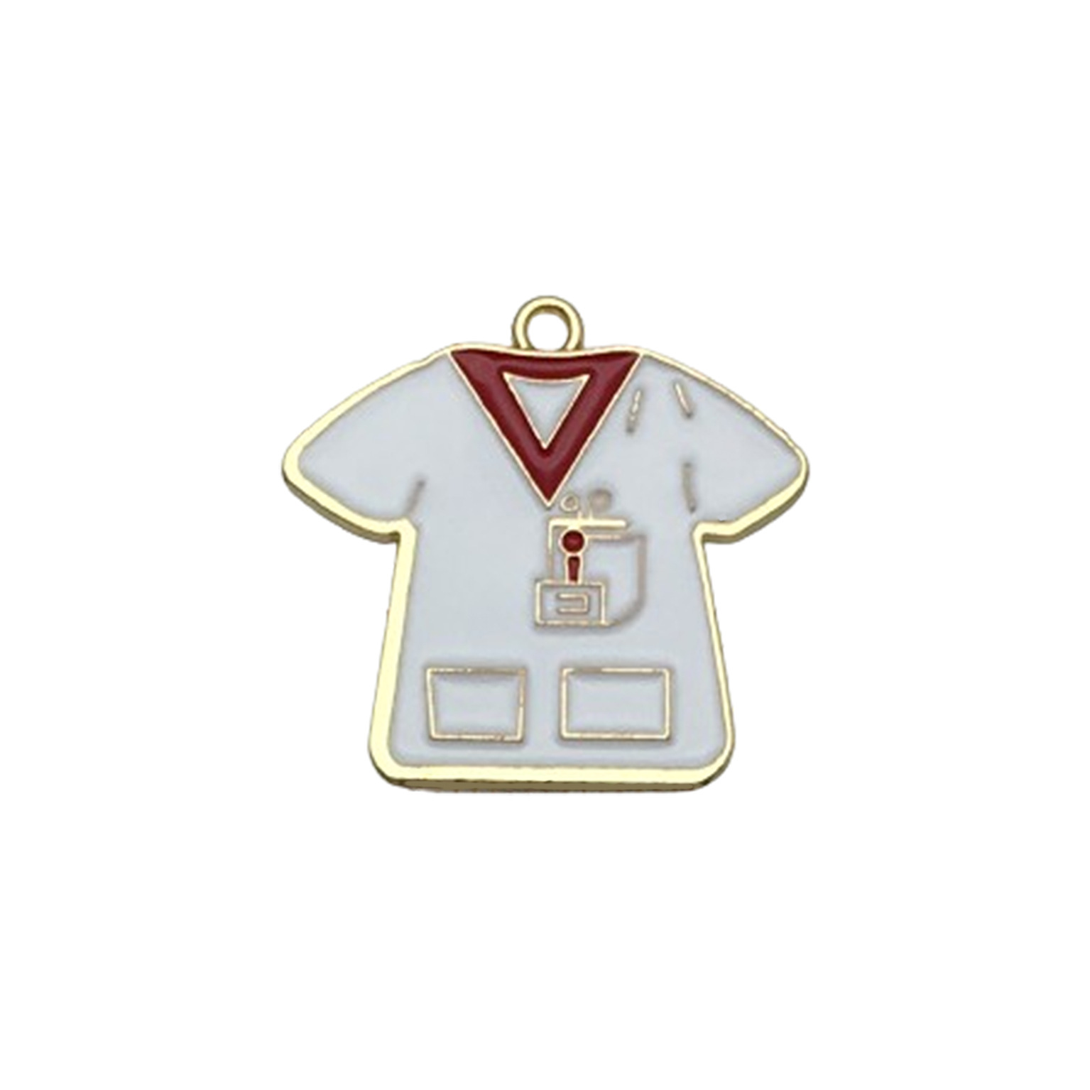 9:1 white medical nurse suit 28x30mm-3.1g-18899