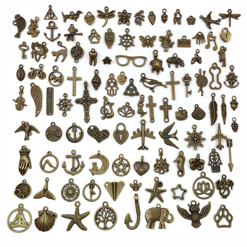 3:antique bronze random 150