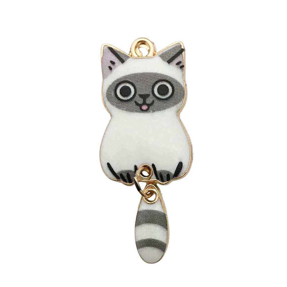6:1 Siamese Cat with Tail 15x40mm-2g-18680