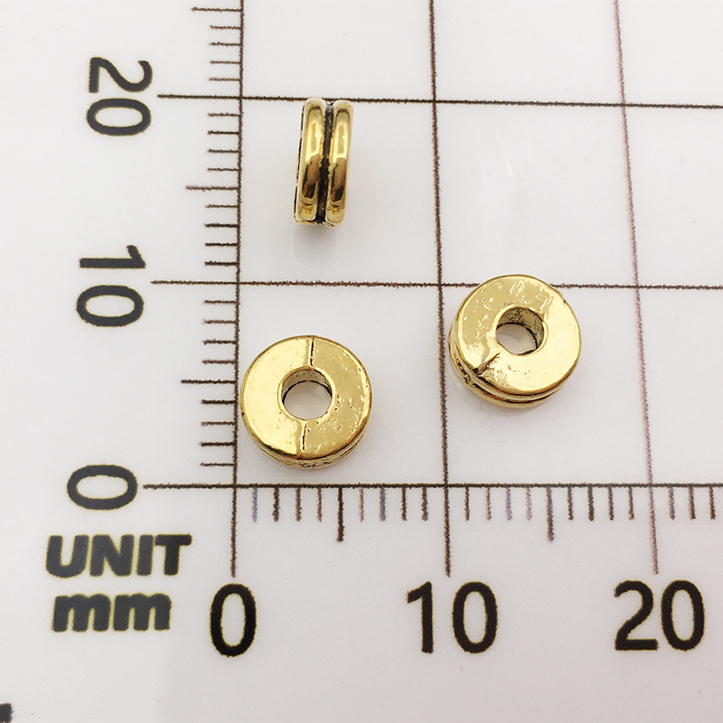 14:10148-antique golden striped-1x5mm