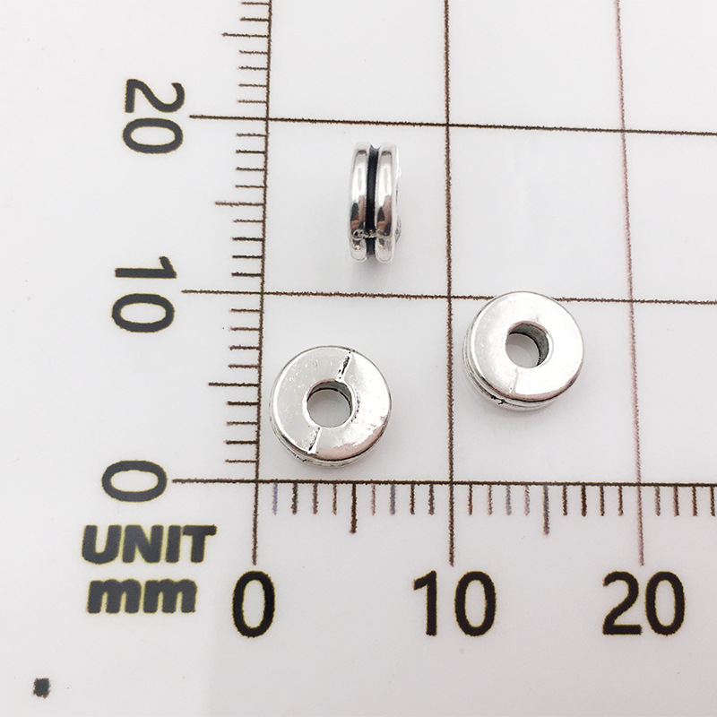 15:10149-antique silver striped-1x5mm