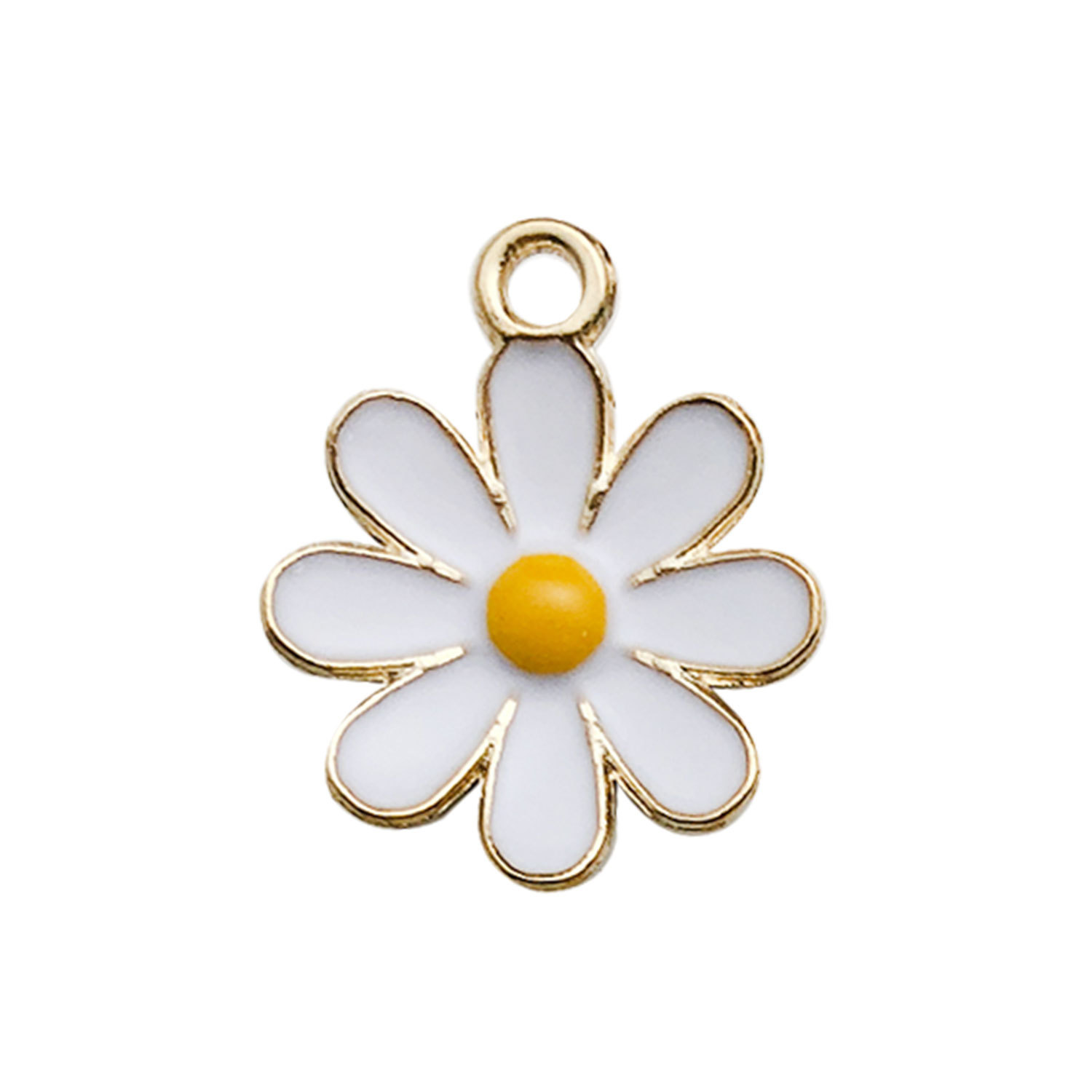 14:1 small daisy flower 15x18mm-0.8g-16494