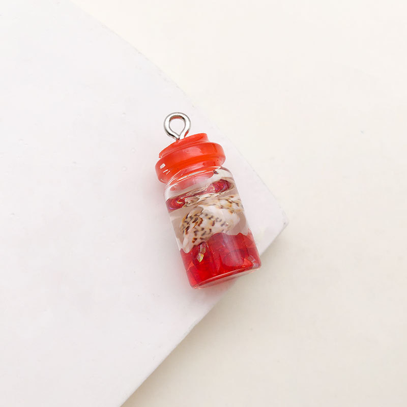 11:1 Red Conch drift bottle 10x24mm-17238