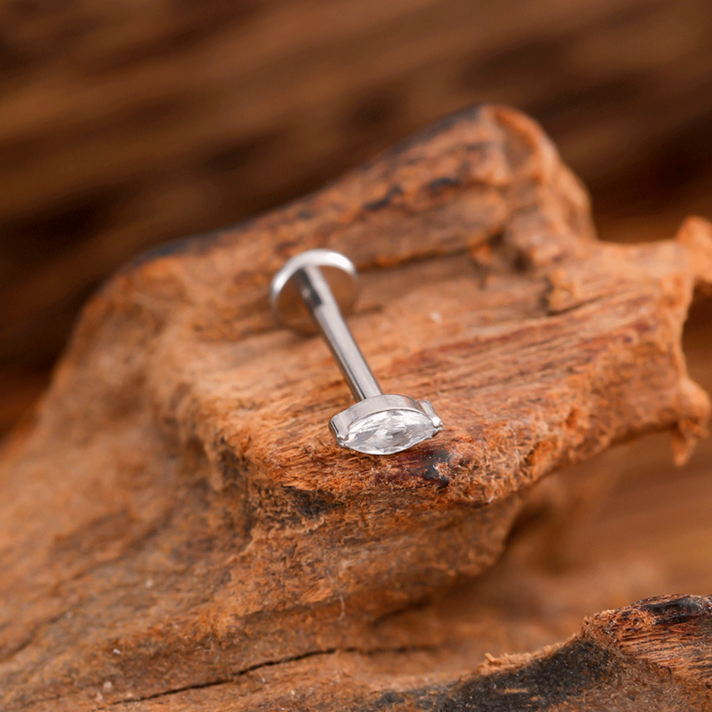 White zirconium 1.2x4mm