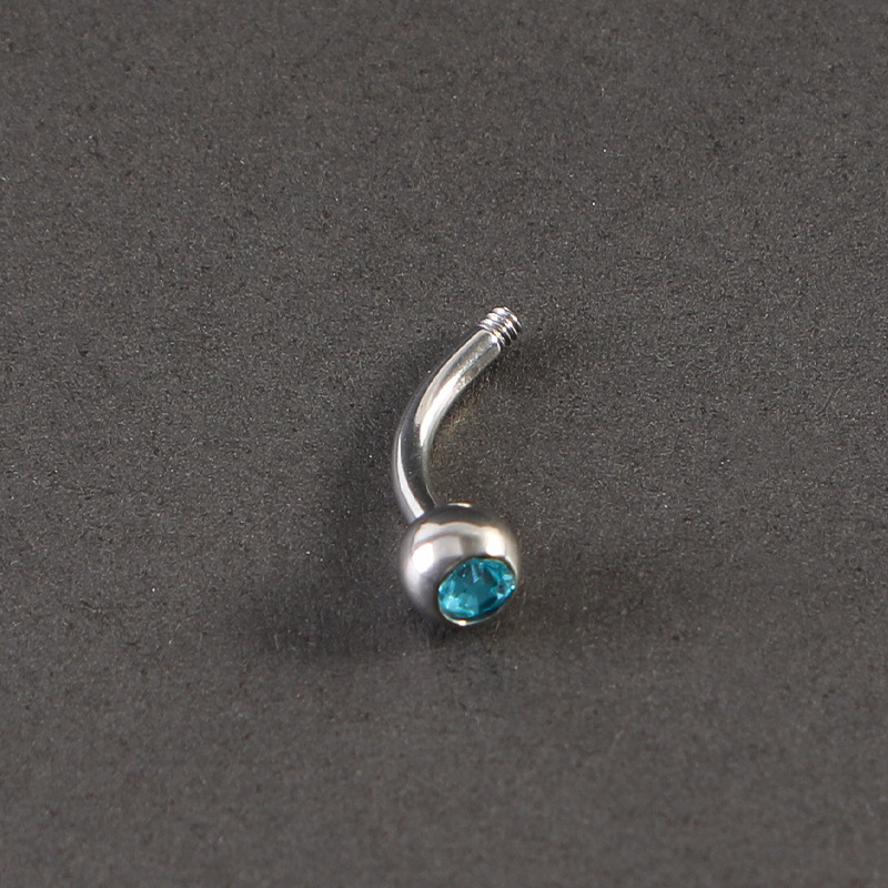 7:Lake blue (drill ball) stainless steel