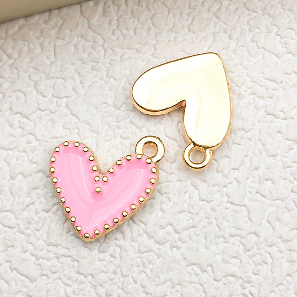 11:1 pink love shape 13x13mm-1g-14985