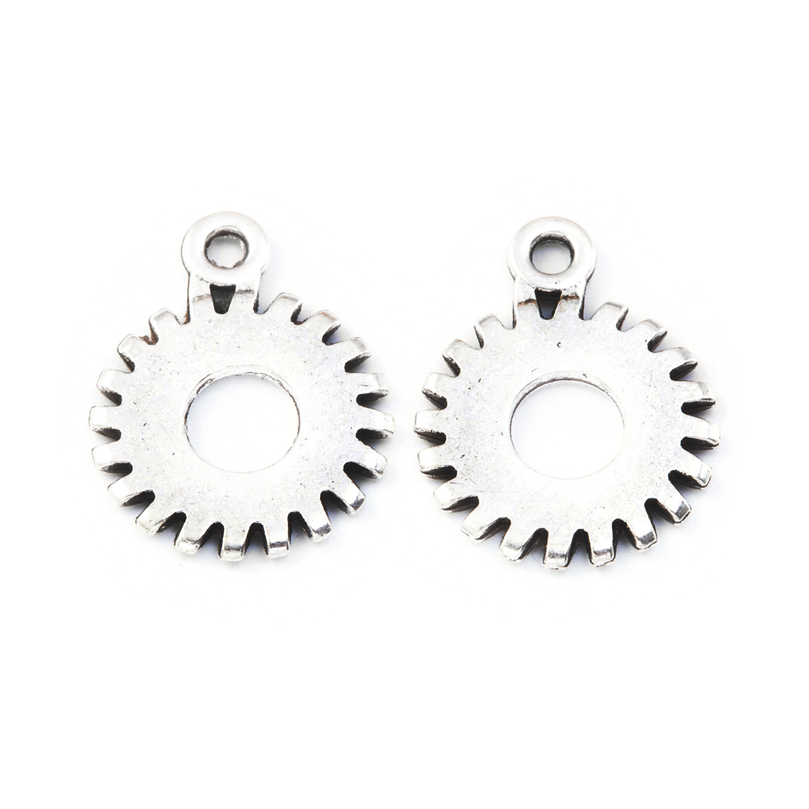 2 couleur argent antique