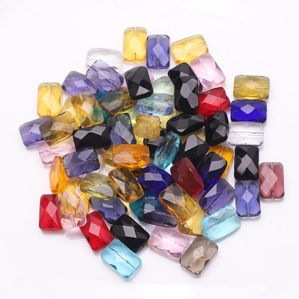 8 10X15MM rectangular hole 20 pieces /30G color mi