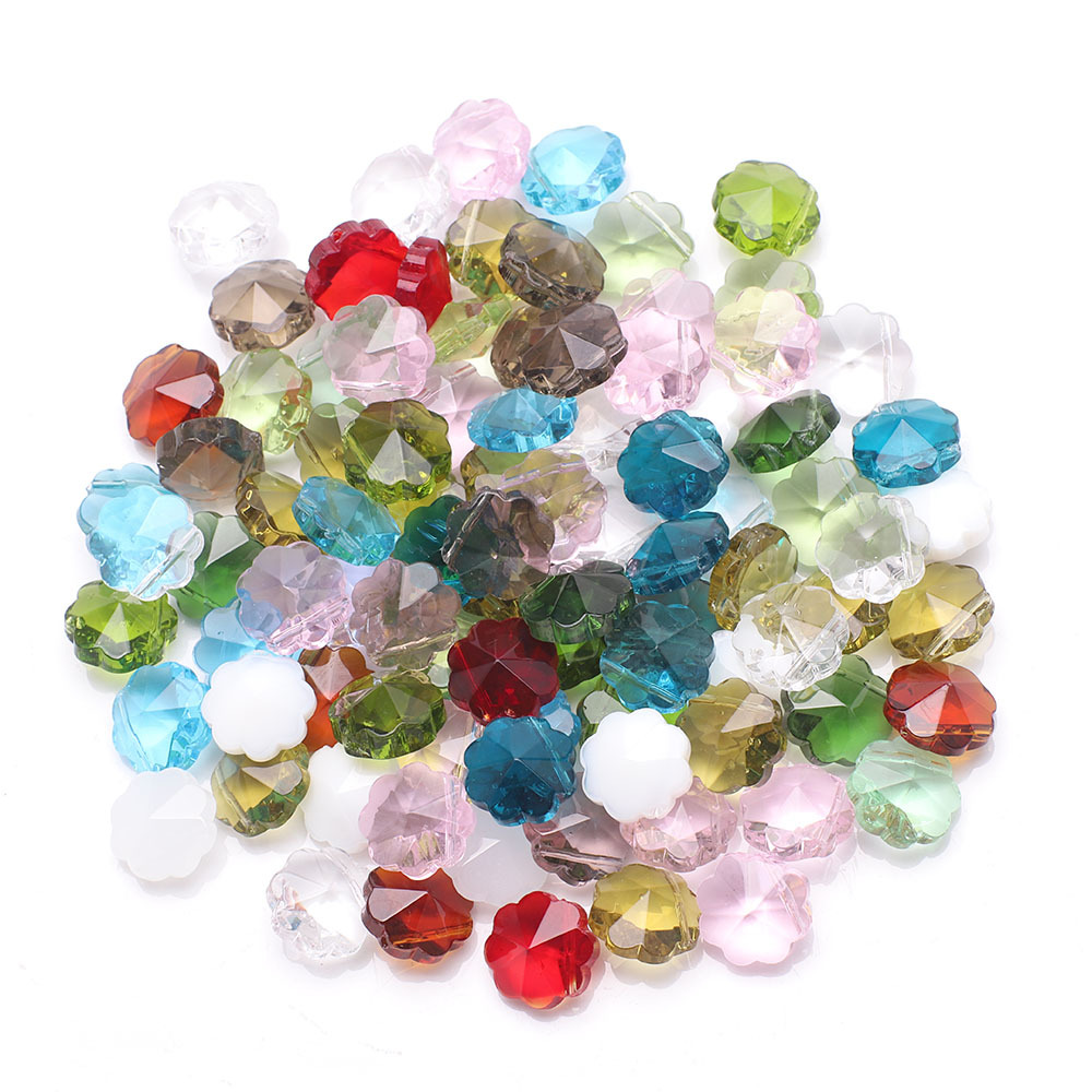 5 12MM horizontal hole plum 30 /32G mixed color