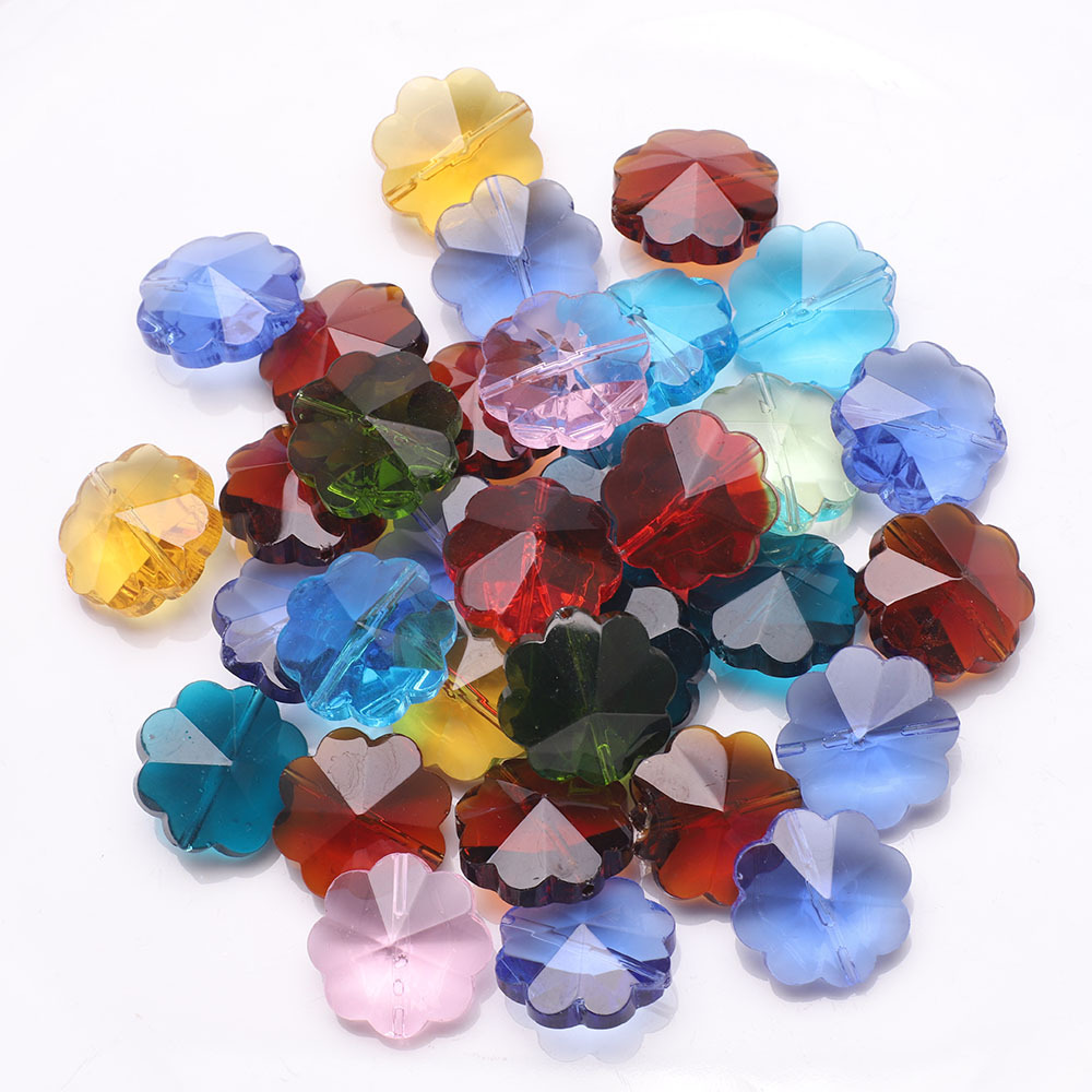 6:20MM medium hole plum blossom 10 PCs/38g