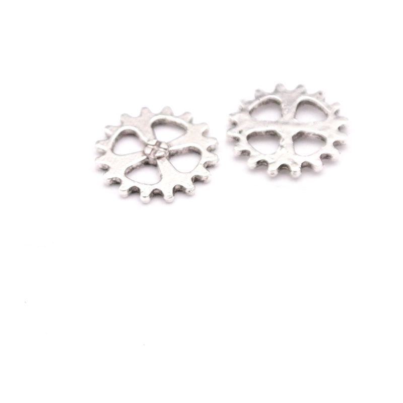 2 couleur argent antique