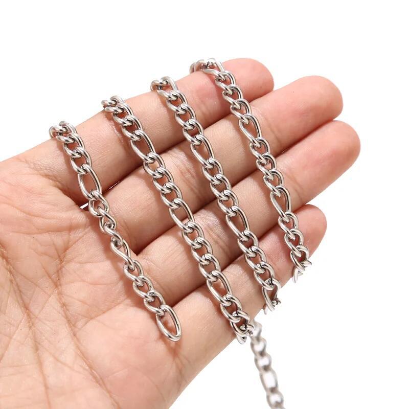 2:steel color nk chain
