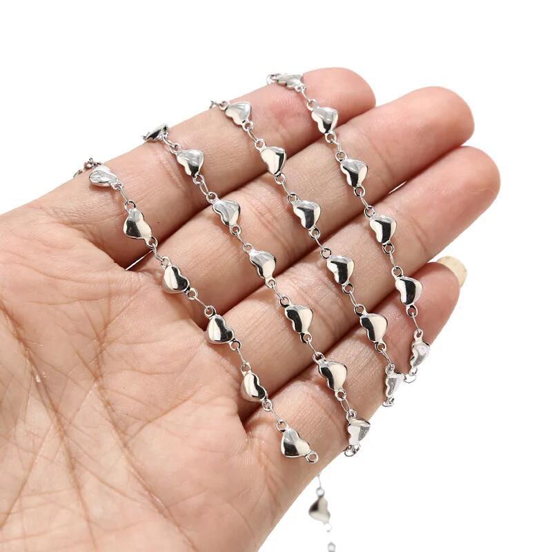 2:Steel color love chain