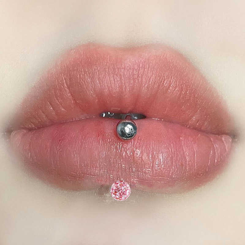 6:Light pink soft pottery ball