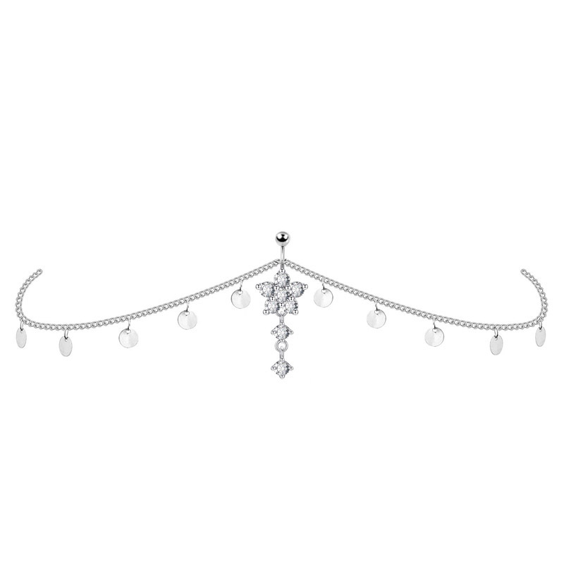 2:Five-pointed star waist chain