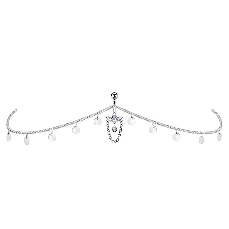 7:Clover waist chain