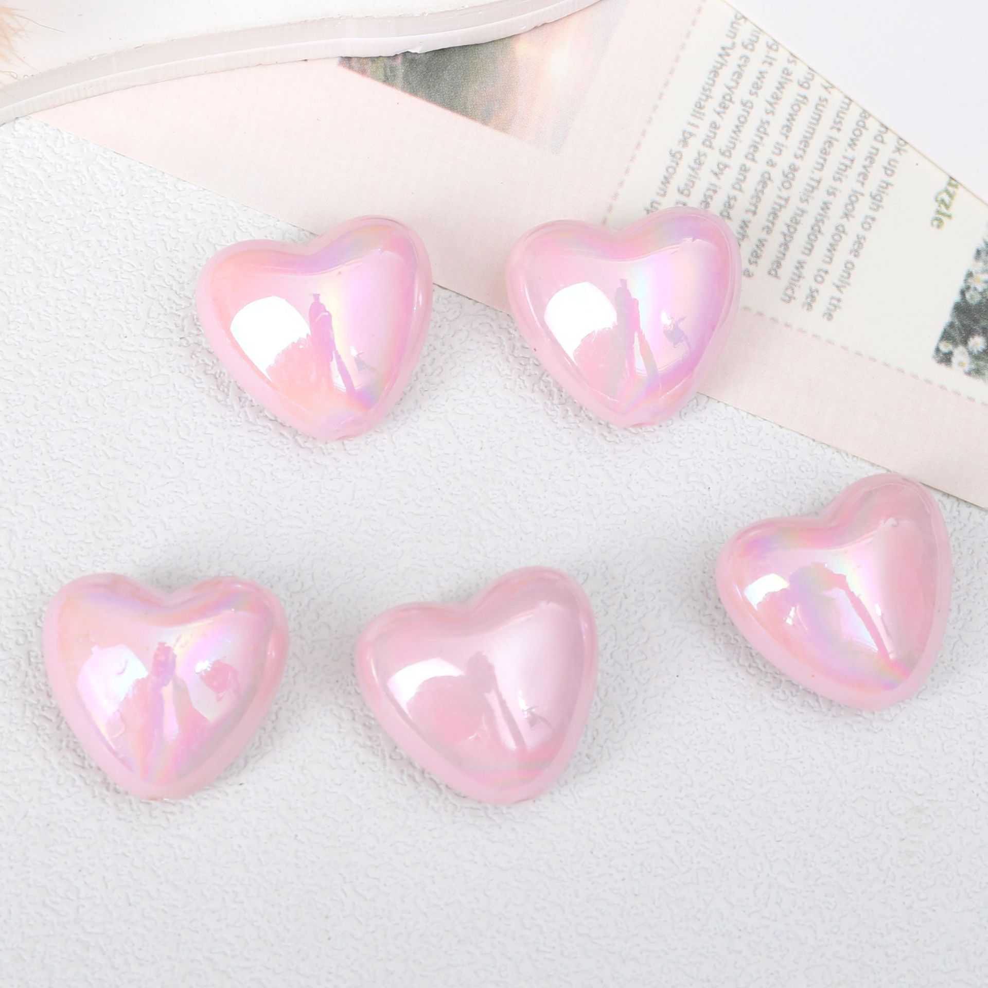 13:Colored coral pink