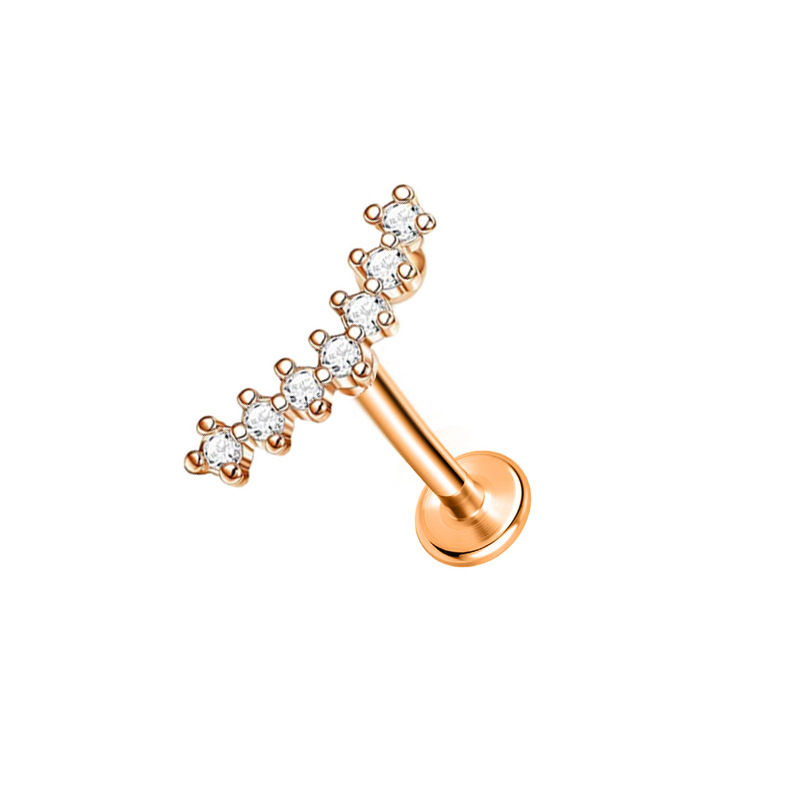 9:7 zircons (rose gold)