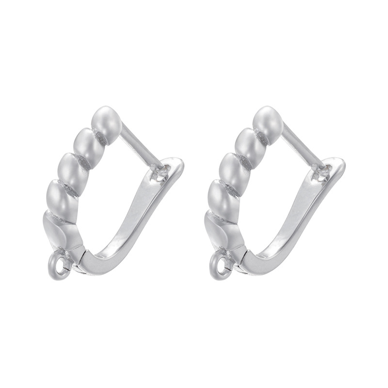 2:VE875 White Gold 1 Pair