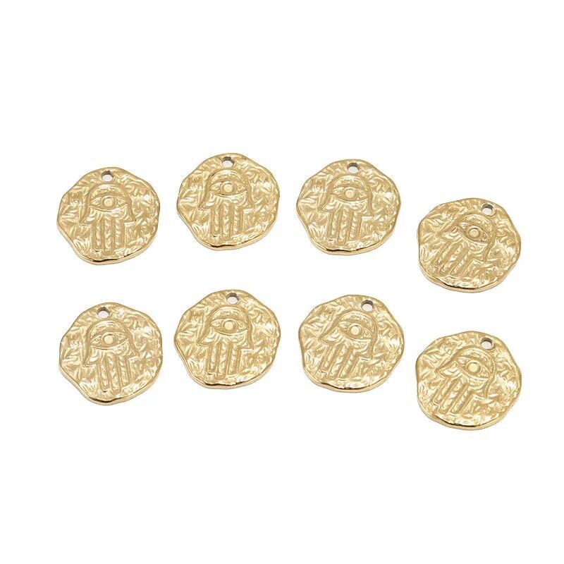 1:Demon Hand Golden Pendant