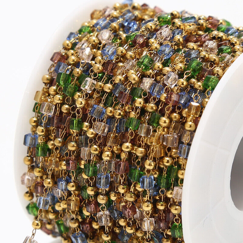 1:Gold mixed color chain