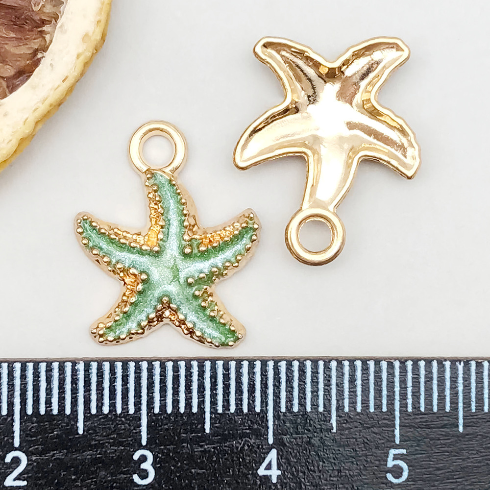 14:1 dripping green starfish 15*18mm-1.1g-8611