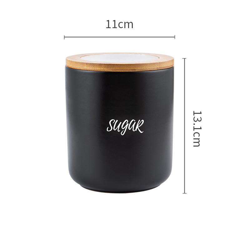 Sugar-Black sealed cans (3/set, 6/box)