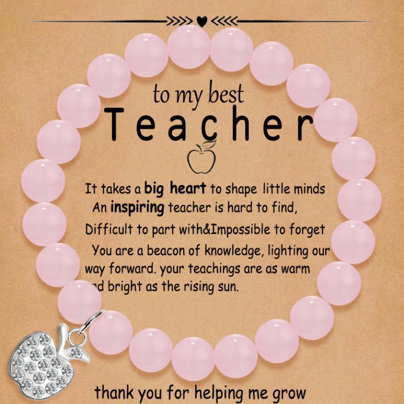 6:Pink silver apple pendant