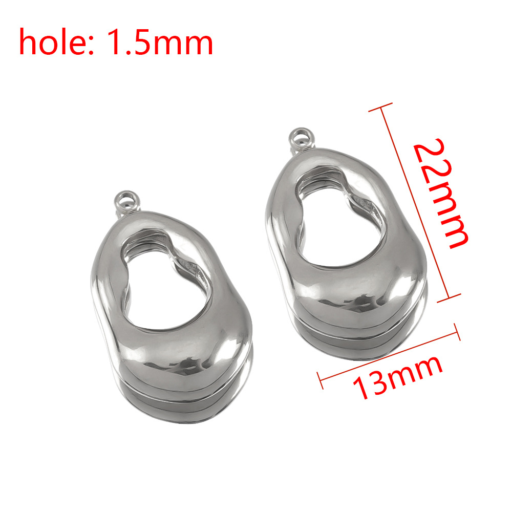 9:Steel color water drop gourd