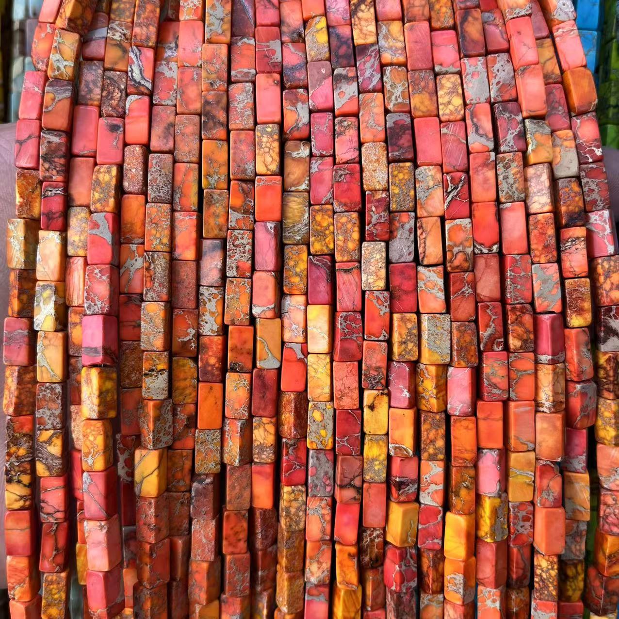 9:Orange emperor stone