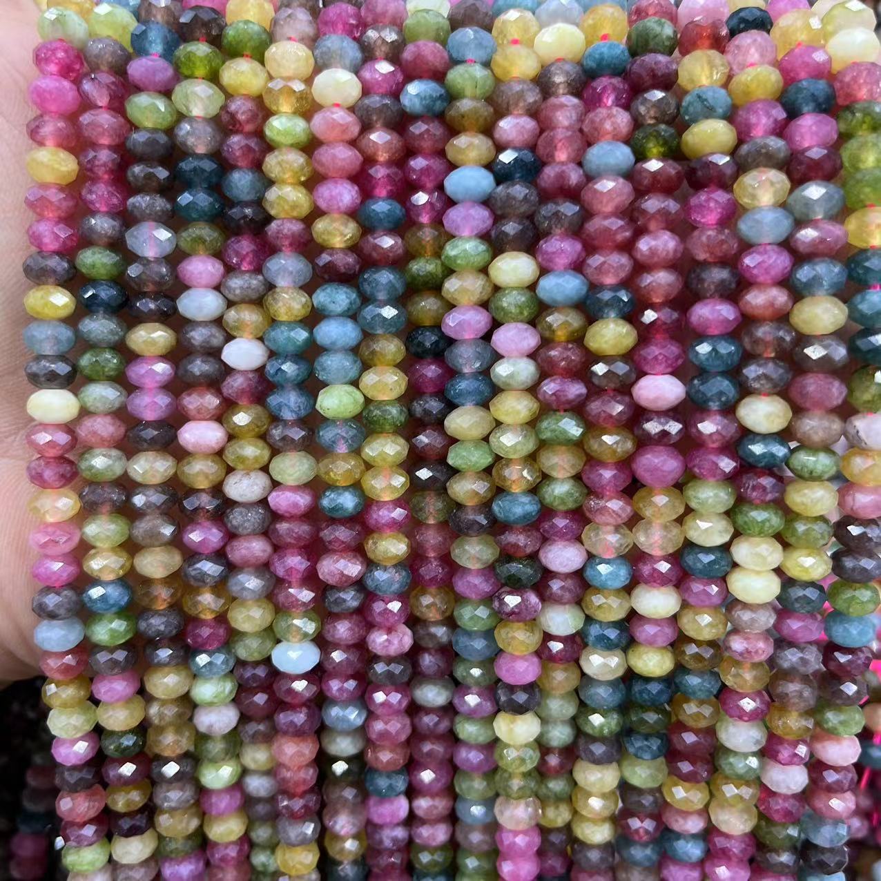 16:Mixed color tourmaline