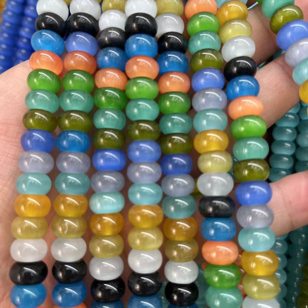 4:Mixed color cat eye