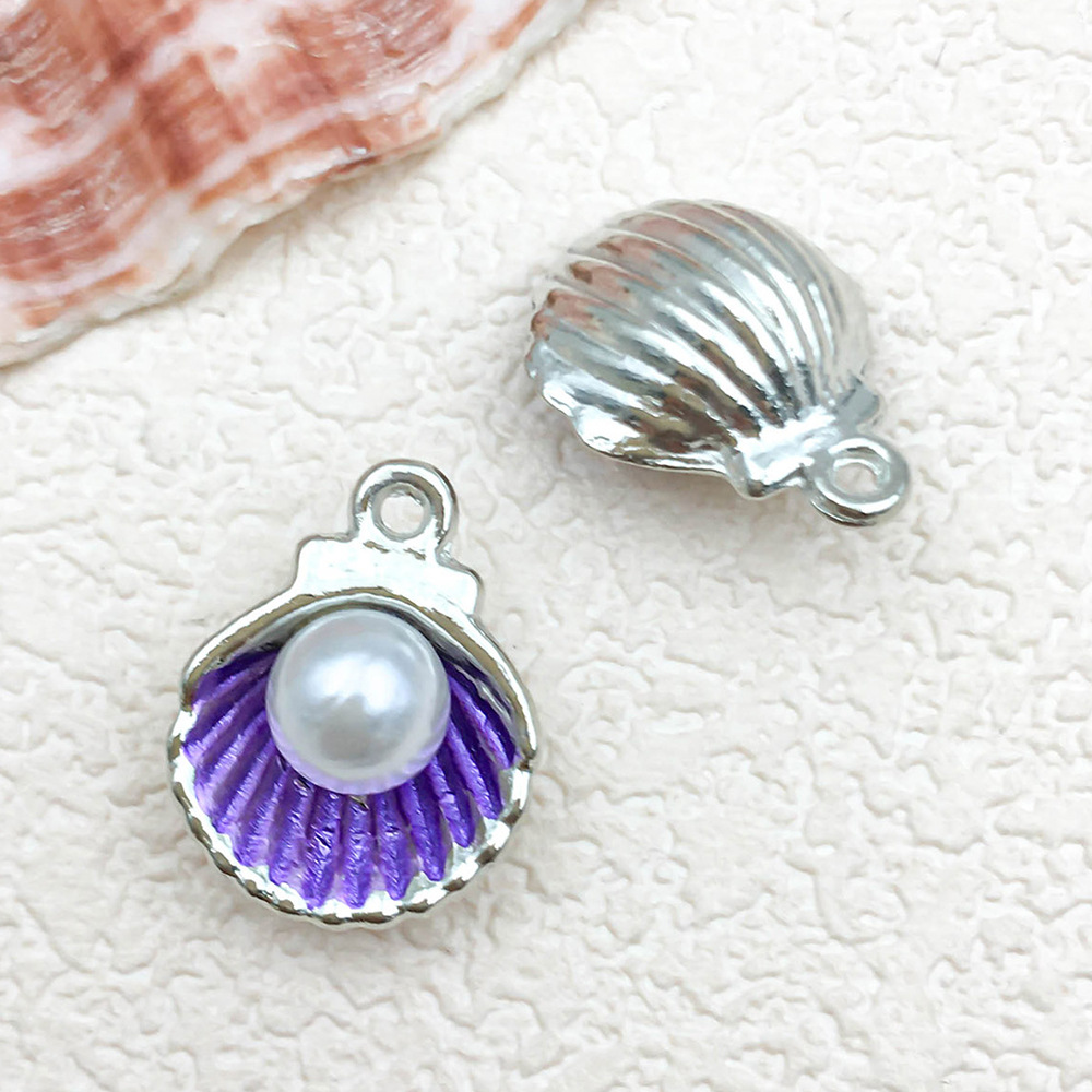 1 pearl shell 12x15mm-1.2g-15385