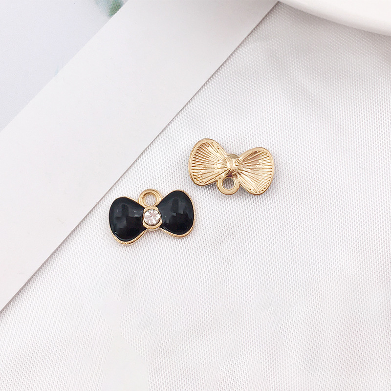 black bow tie 14.5x9mm-0.6g-11923