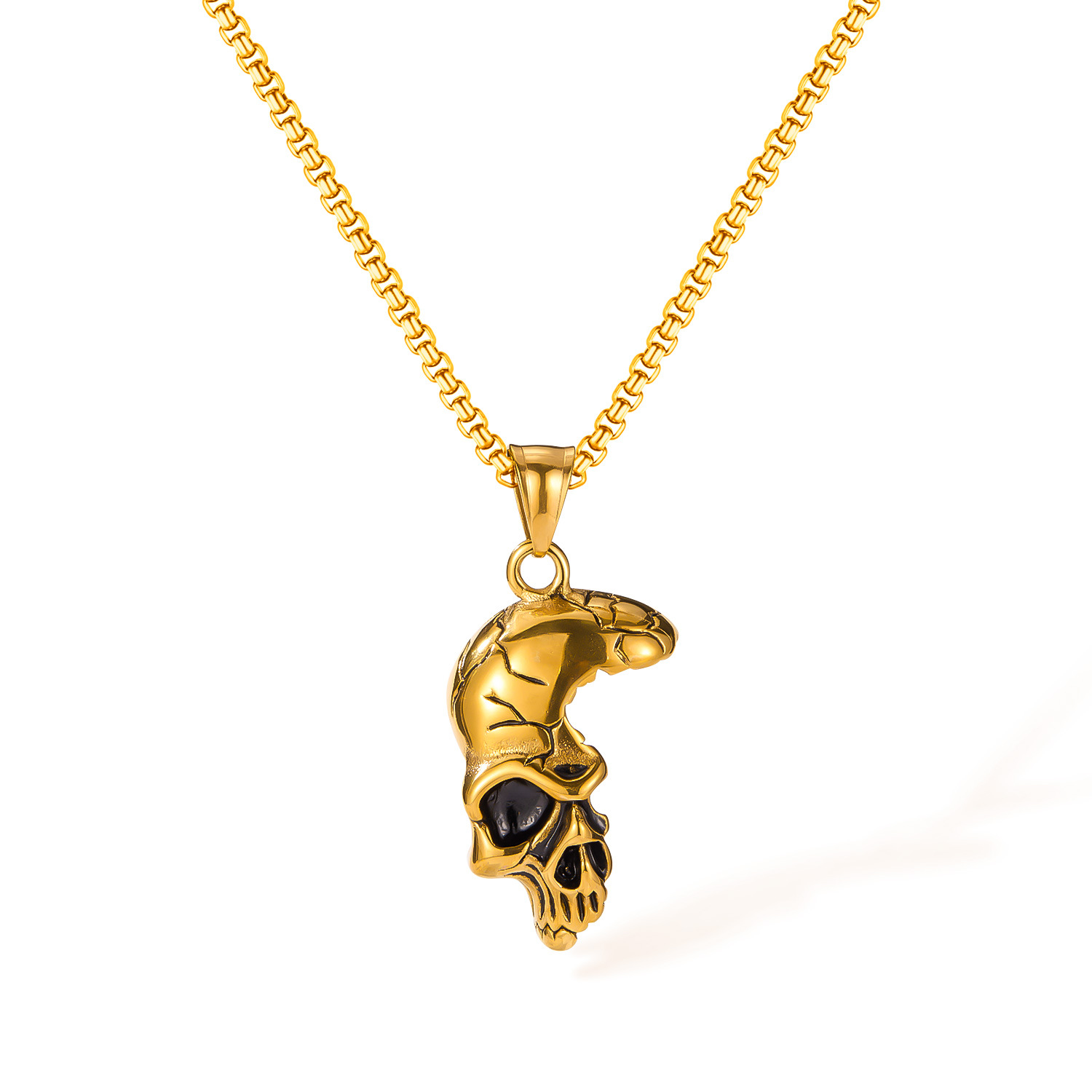 4:Gx2604b-gold single pendant  3*55 with chain