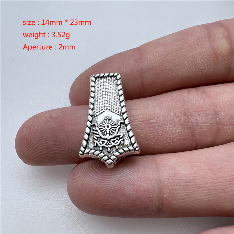 22:13 antique silver color about 142 pieces