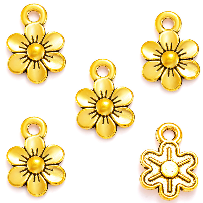 6:antique gold/14*10mm/0.7g